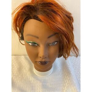 Tina African American mannequin head‎